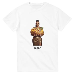 Kim Kardashian Jacket Potato Who? Heavyweight Unisex Crewneck T-shirt