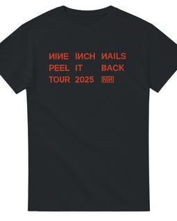 Nine Inch Nails Peel It Back Tour 2025 NIN Heavyweight Unisex