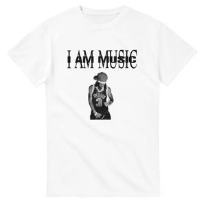 Camiseta unisex de cuello redondo "I am Music" de Playboi Carti