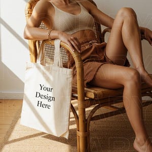 Tote Bag Mockup, Liberty bags oad113 mockup, Cotton canvas tote bag mockup bundle, shopping bag mockup, printify, printful, boho tote mockup