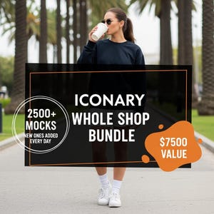 WHOLE Shop Mockup Bundle Entire Shop Access Comfort Colors Bundle Bella Canvas Bundle Gildan Bundle  Full Access Shop Trendy Mockup Bundle
