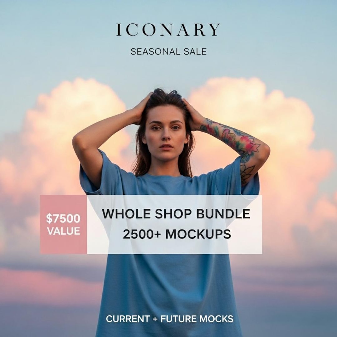 WHOLE Shop Mockup Bundle, Entire Shop Bundle, Full Access Shop Pass ...