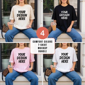 Comfort Colors 1717 Mockup Bundle, Model Mockup, 1717 Mockup Bundle, Tshirt Mockup Bundle, Mockup Bundle, Comfort Colors Mockup, Lifestyle