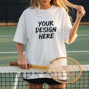 Comfort Colors White Mockup, C1717 White Mockup, Comfort Colors Mockup, Model Mockup C1717, White Shirt Mockup, C1717 Mockup T-shirt Mockup