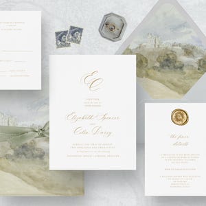 Suite de faire-part de mariage entièrement personnalisé, Faire-part de mariage personnalisés, Ensemble de faire-part de mariage imprimable élégant, Suite de faire-part de mariage numérique personnalisé