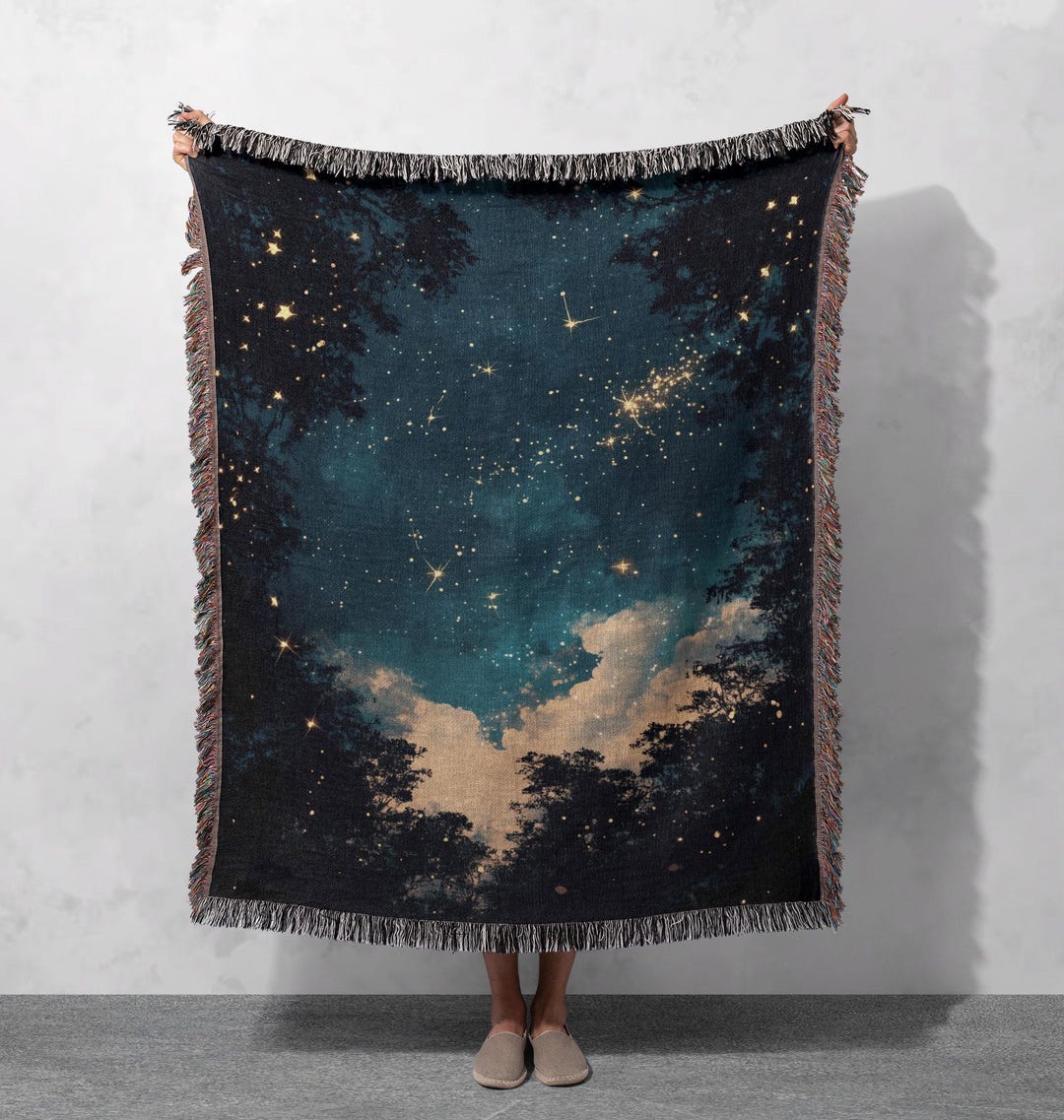 Celestial Owl Quilted Blanket NCU0DK2201