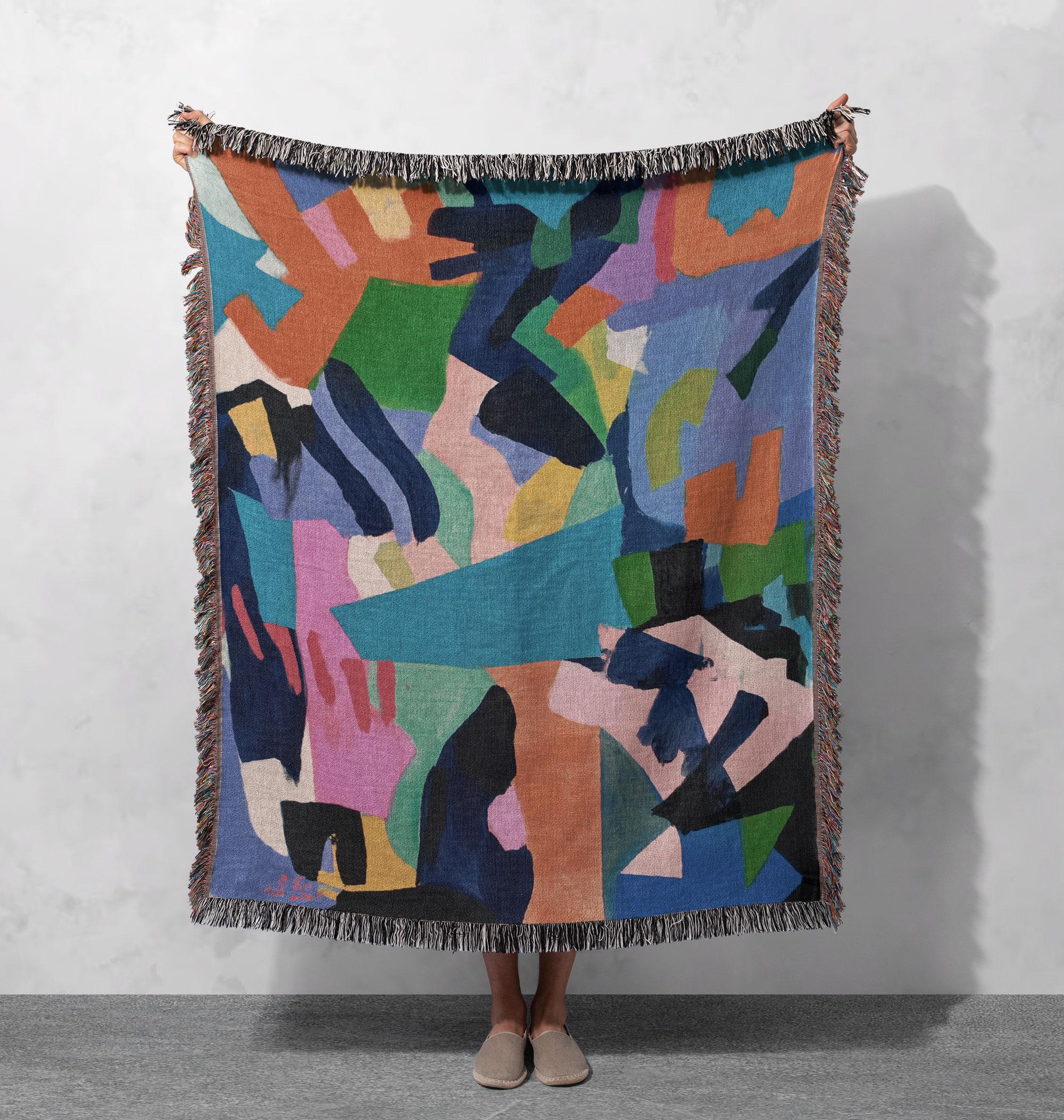 Glitch Blanket - Etsy