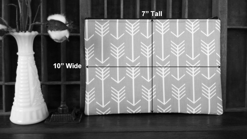 Diaper Wipe Bag XL Zipper Pouch Makeup Pouch Pouches Pouch Purse Organizer Zip Pouch Money Bag Tablet Case Gift for Her