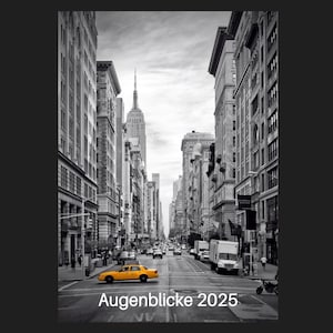 Calendar 2025 Moments Wall Calendar Art Calendar DIN A5 A4 A3 Organizer Planner Gift