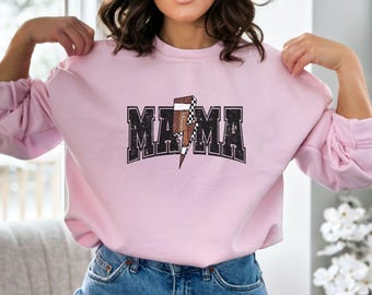Football Mama Sweatshirt: Game Day Mom Shirt