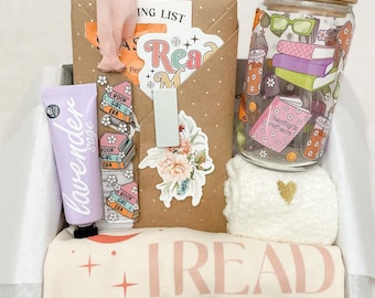 Book Lover Gift Set: "I Read Past My Bedtime" Shirt, Book & Accessories