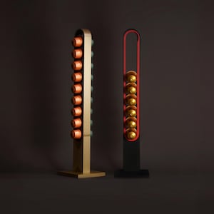 Minimalist Nespresso Capsule Holder – Sleek 3D Printed Coffee Pod Organizer