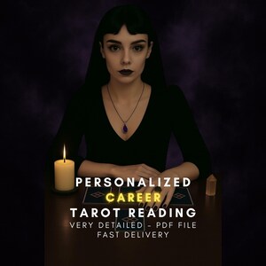 Carrière-tarotlezing | Gepersonaliseerde tarotlegging | Paranormaal lezen | Snelle levering | Zeer gedetailleerd | Pdf-bestand
