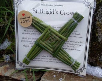 St. Brigid's Cross and Blessing
