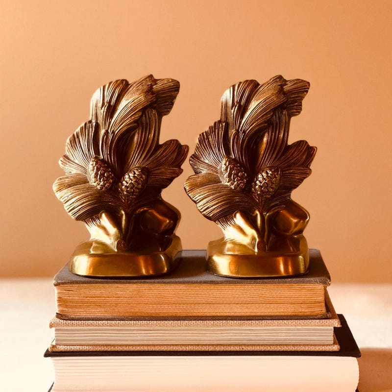 Vintage Bookends - Etsy