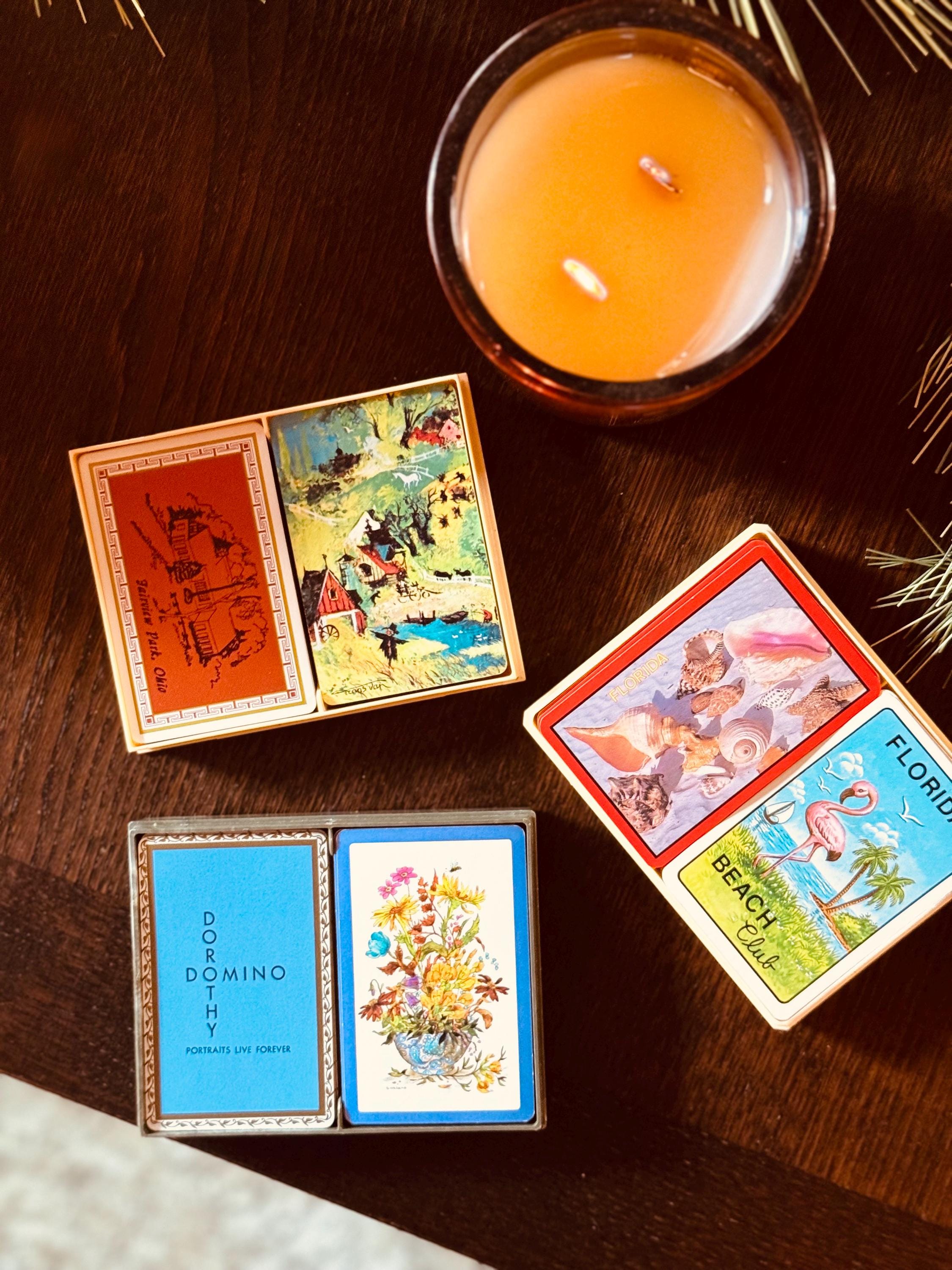 ビンテージ版Friars ClubのPlaying cardsの赤/青デック】 ビンテージ版
