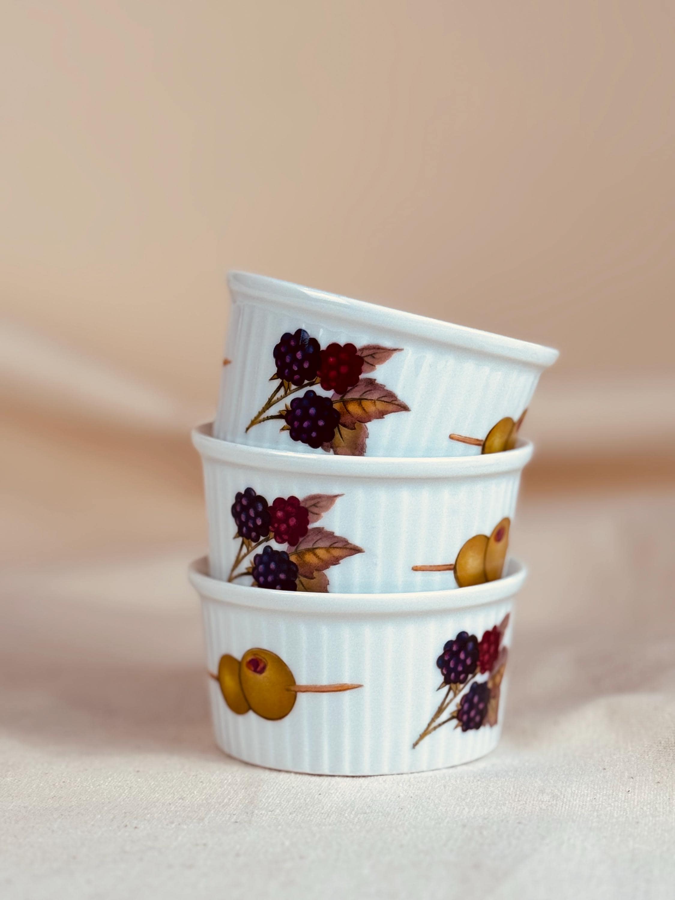 Royal Worcester Evesham Set - Etsy