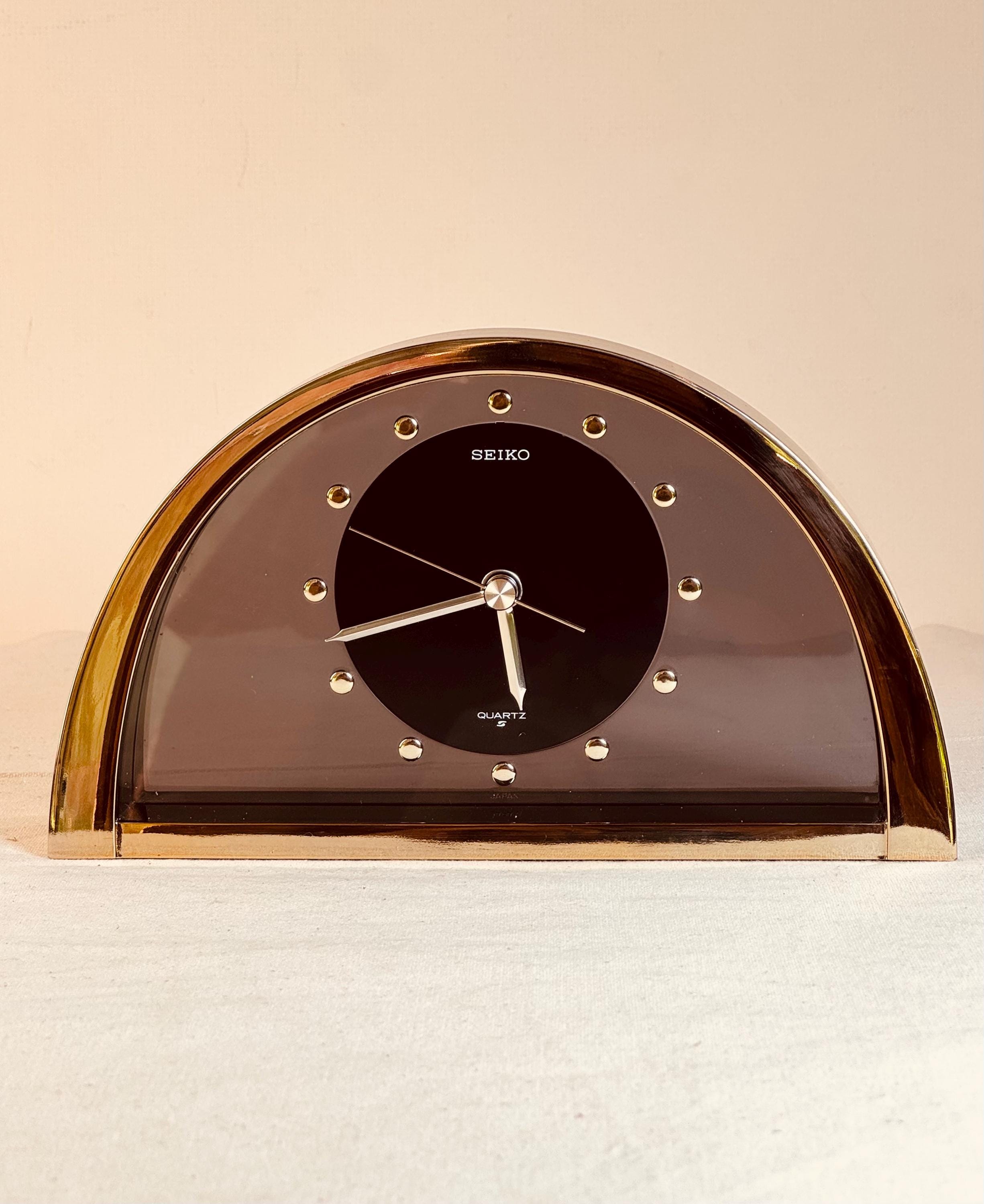 Vintage Wall Clock Seiko - Etsy
