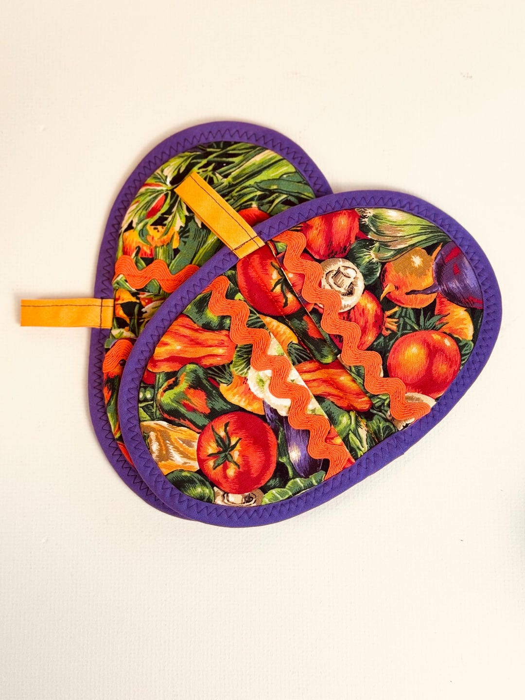 Tomato Checks Potholder main image 1