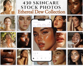 430 Skincare Stock Photos Diverse Women Stock Photos Beauty Stock Photos Aesthetic Stock Images Model AI Stock Photos Social Media Photos