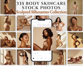 335 Body Skincare Stock Photos Diverse Women Stock Photos Beauty Model Stock Photos Aesthetic Stock Images AI Stock Photos Social Media