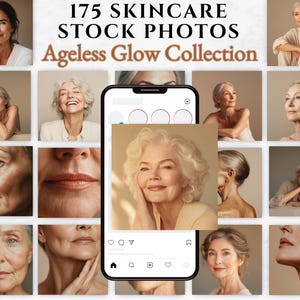 175 Ageless Skin Stock Photos Skincare Stock Photos Beauty Stock Photos Aesthetic Stock Images Model AI Stock Photos Social Media Photos
