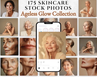 175 Ageless Skin Stock Photos Skincare Stock Photos Beauty Stock Photos Aesthetic Stock Images Model AI Stock Photos Social Media Photos