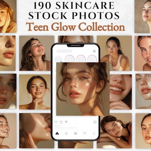 190 Teen Skin Stock Photos Skincare Stock Photos Beauty Stock Photos Aesthetic Stock Images Model AI Stock Photos Social Media Photos