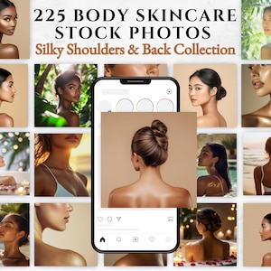 225 Body Skincare Stock Esthetician Stock Photos Diverse Women Beauty Model Stock Photos Aesthetic Stock Images AI Stock Photos Social Media