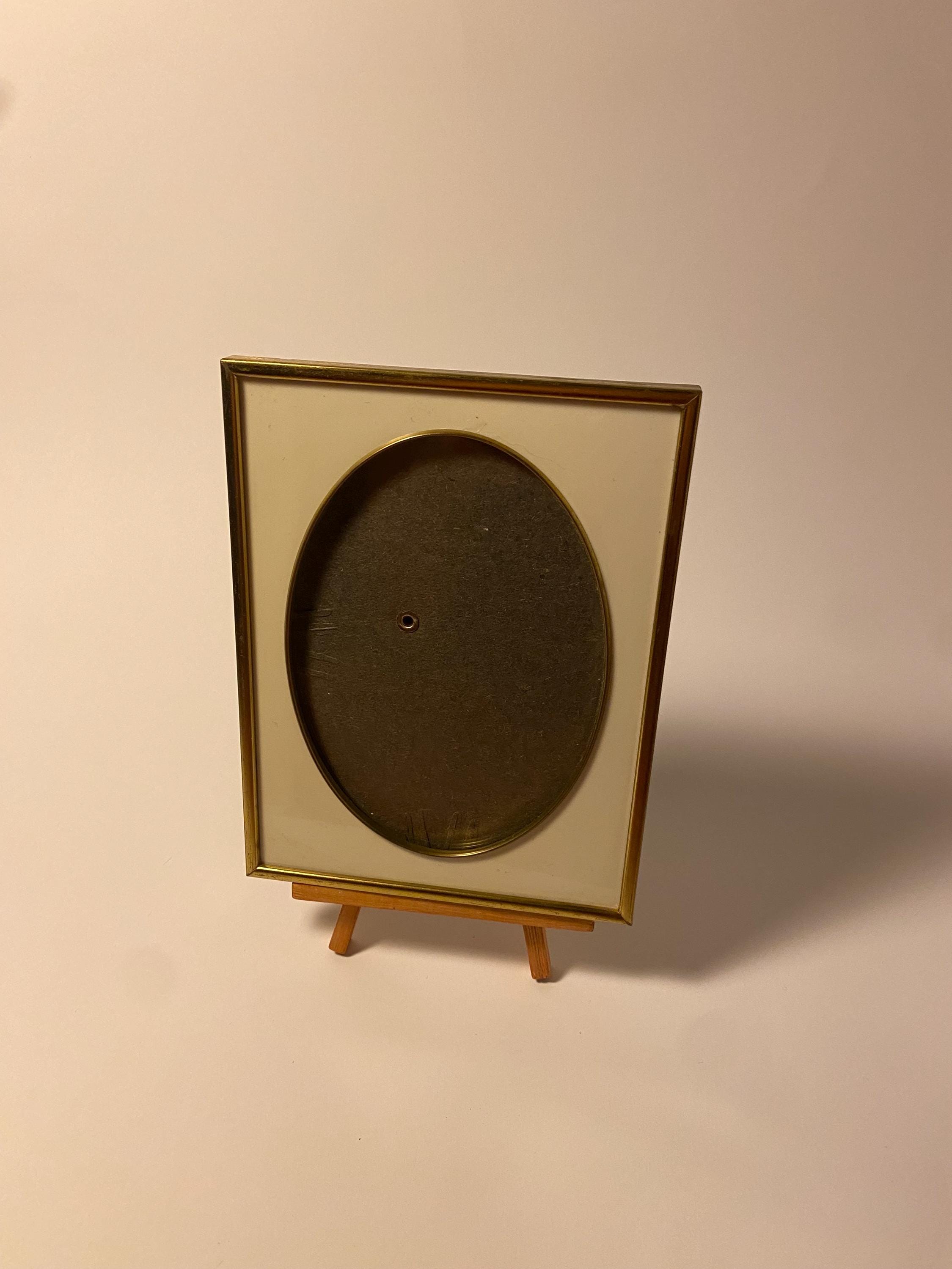 Vintage Jyden Brass Oval Photo Frame – Danish Minimalist Decor - Etsy