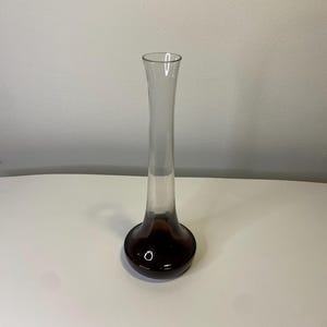 Elegante vaso in vetro / Arredamento minimalista moderno per la casa