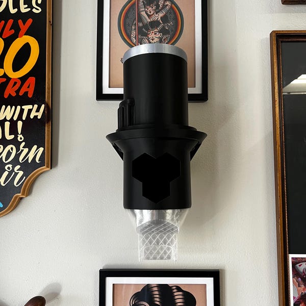 Giant Decorative Tattoo Cartridge Container for Wrap (Geo)