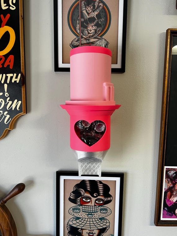 Contenitore gigante per cartucce per tatuaggi ROSA per Wrap