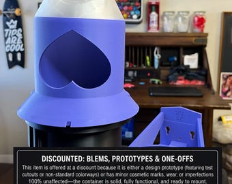 Prototype IMPERFECT Giant Cartridge Container (Purp/Blk 2)