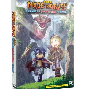 Made in Abyss Complete DVD Box Set Season 1 + Season 2 + 3 Movies (Ep 1-25 End) Anime Series English Dubbed Adventure + Express Shipping