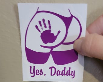 121 - Yes, Daddy Sticker