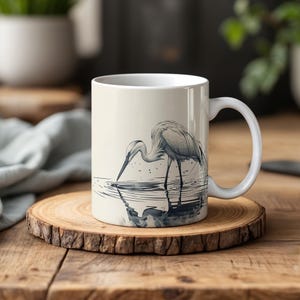Sandhill Crane Kaffeebecher - Tasse für Vogelbeobachter und Vogelliebhaber