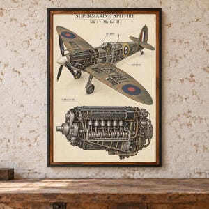 Spitfire Cutaway - Etsy