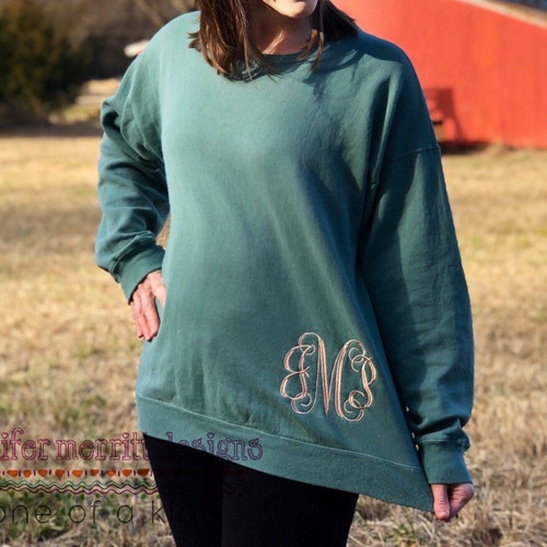 Personalized Comfort Wash Sweatshirt 