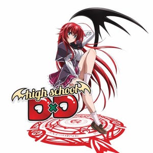 High School DxD Anime Acrylic Figure Stand Choose Rias or Akeno -Easy to Assemble