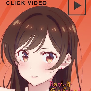 Rent a Girlfriend 3D Anime Mouse pads Specialty 3D Mousepads (Choose Your Design)