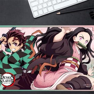 Demon Slayer Anime Playmat Deskmat Large Anime Mouse pad [Choose Your Design]
