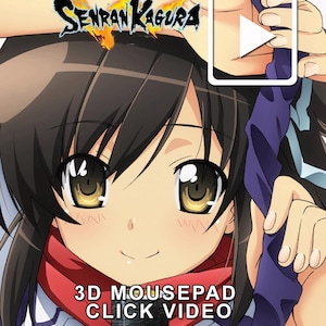Senran Kagura Asuka Anime Gaming Mouse pad Specialty 3D Mousepad