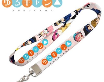 Yuru Camp [Laid Back Camp) Stylish Anime Lanyard