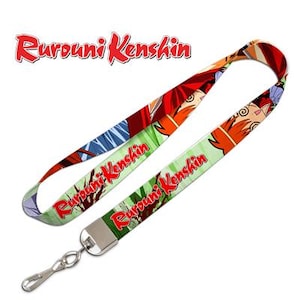 Rurouni Kenshin Stylish Anime Lanyard