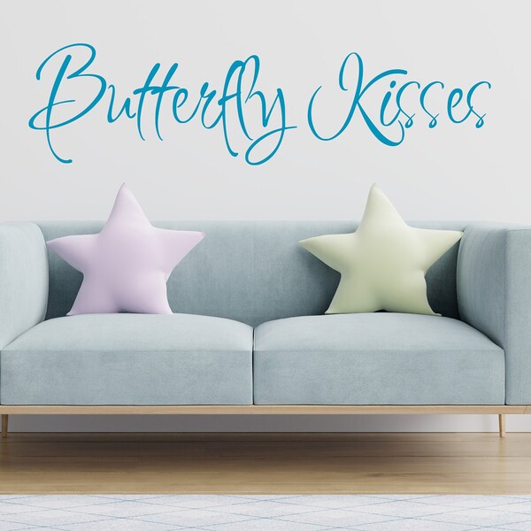 Kissing Wall Decal Etsy