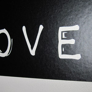 Greatest Thing To Be Loved Old School Label Maker Removable Vinyl Wall Decal image 4
