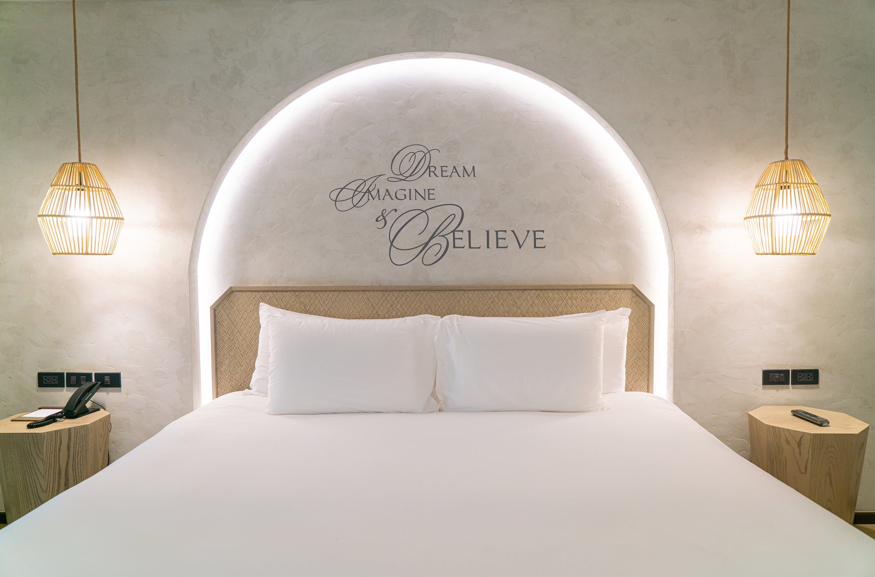 Dream Imagine Believe - Removable Vinyl Wall Decal for Interior Modern ...