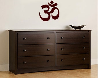 Om Symbol - Removable Vinyl Wall Decal with Paint-like Apperance