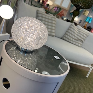 Reflection TOP modular de cristal ahumado Kartell 4967 tapa Tuttela aporta luminosidad y estabilidad a la superficie Kartell mpdesing reflection top